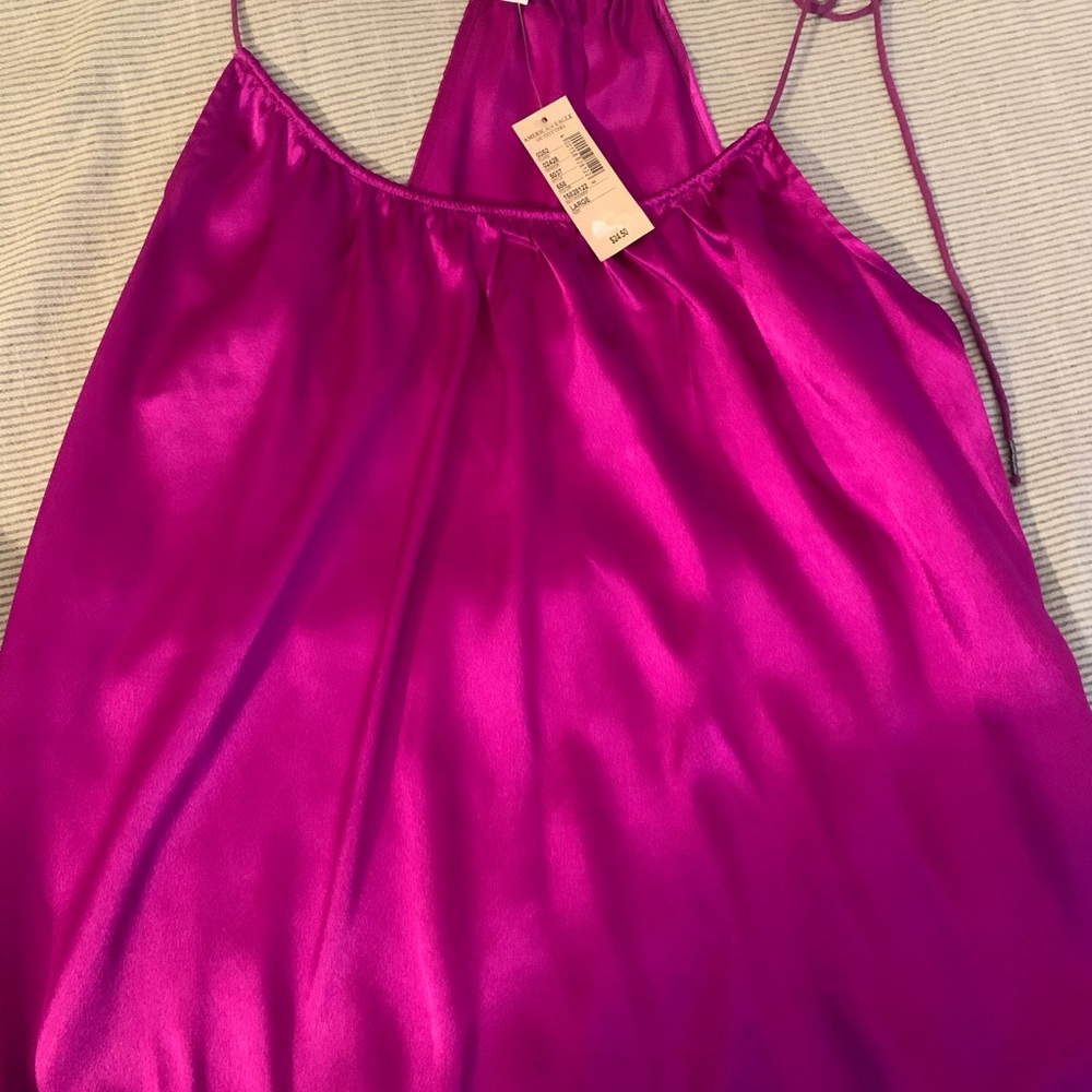 Fuchsia String Tank Top - Picture 8 of 9